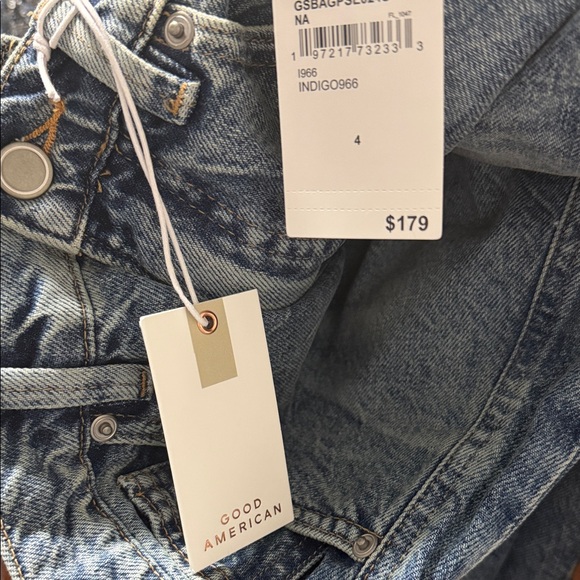 Good American extreme barrel jeans Women’s size 4. NWT. - Picture 4 of 6